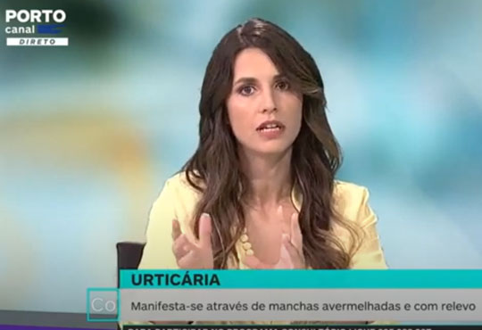 Dra Maria Luís Marques fala sobre Urticária no Consultório do Porto Canal